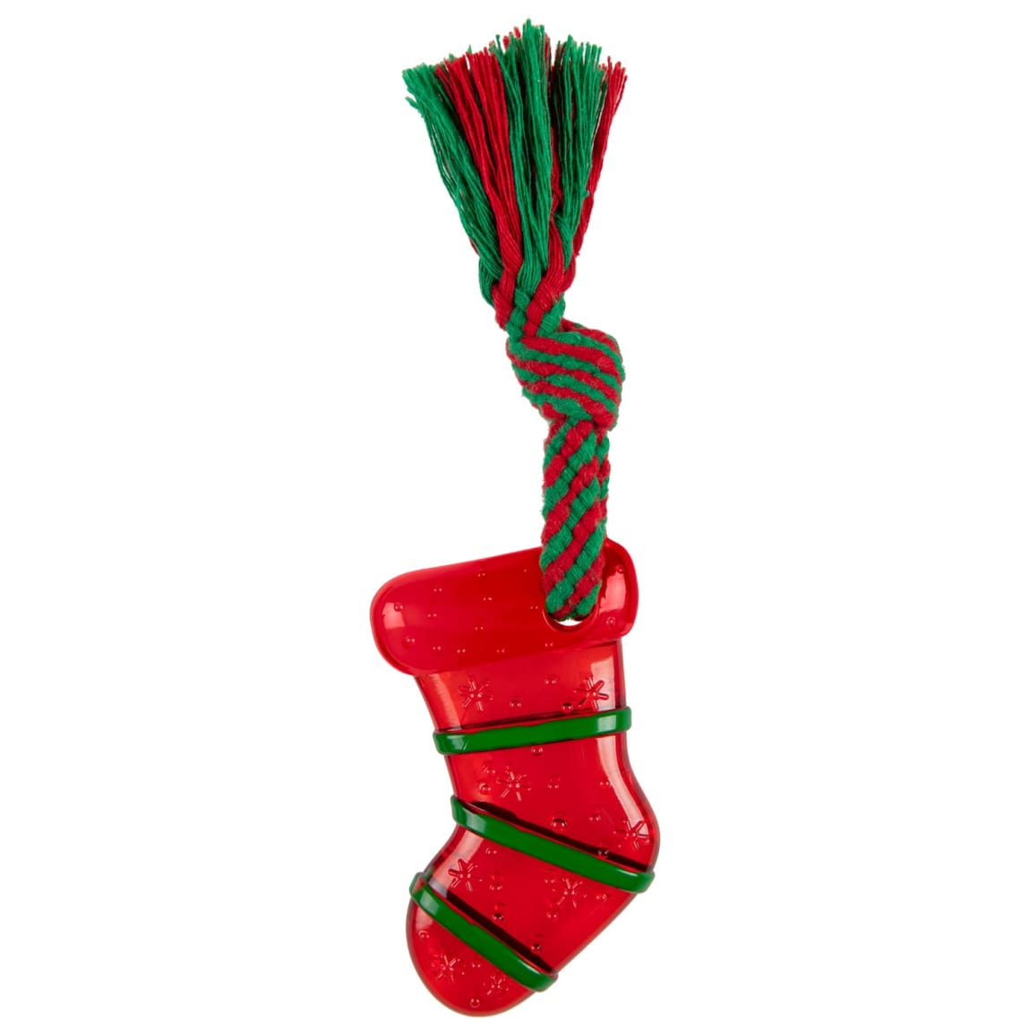 Rope Stocking Toy - Red