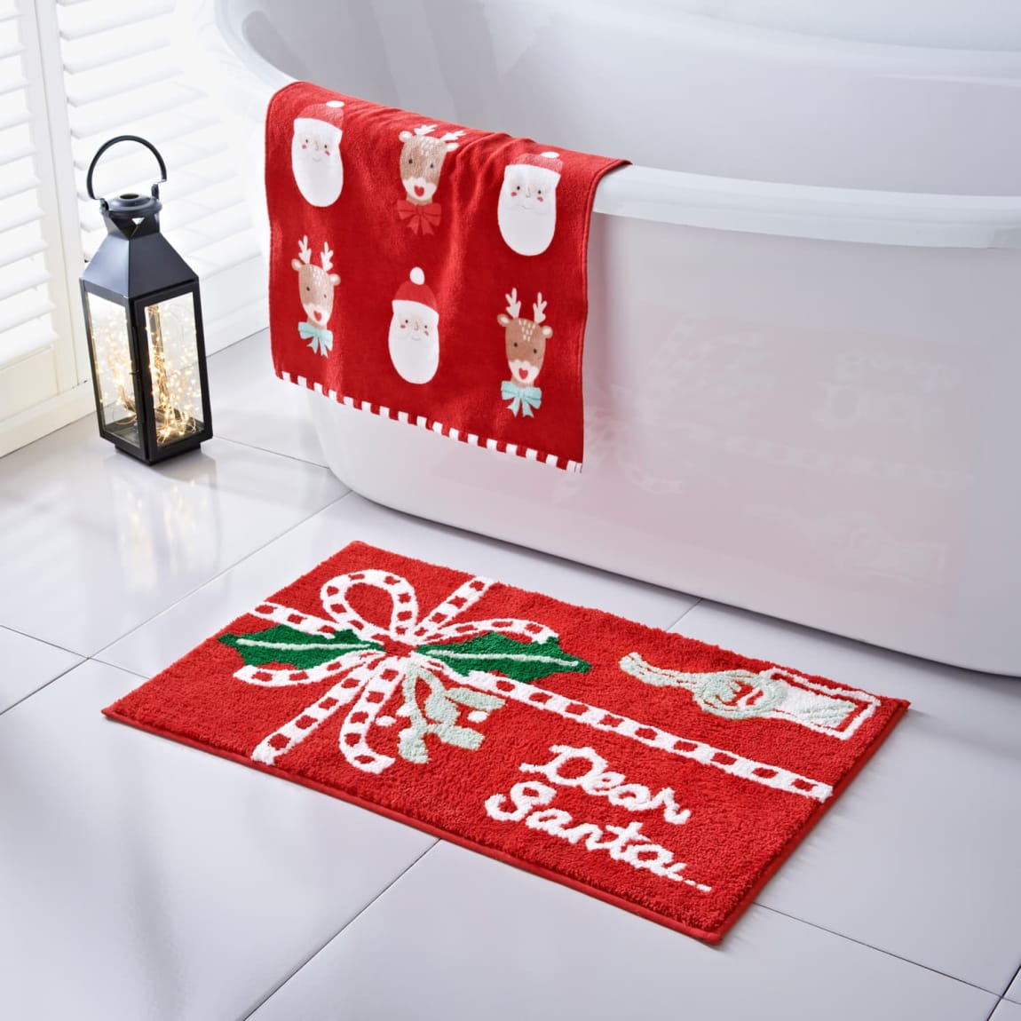 Dear Santa Bath Mat