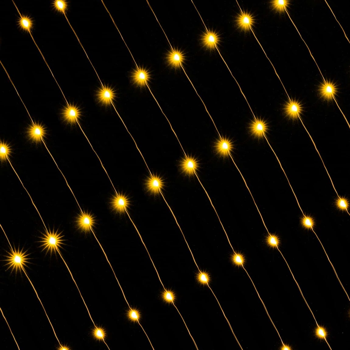 Gold Metallic Micro Lights 120pk - Warm White