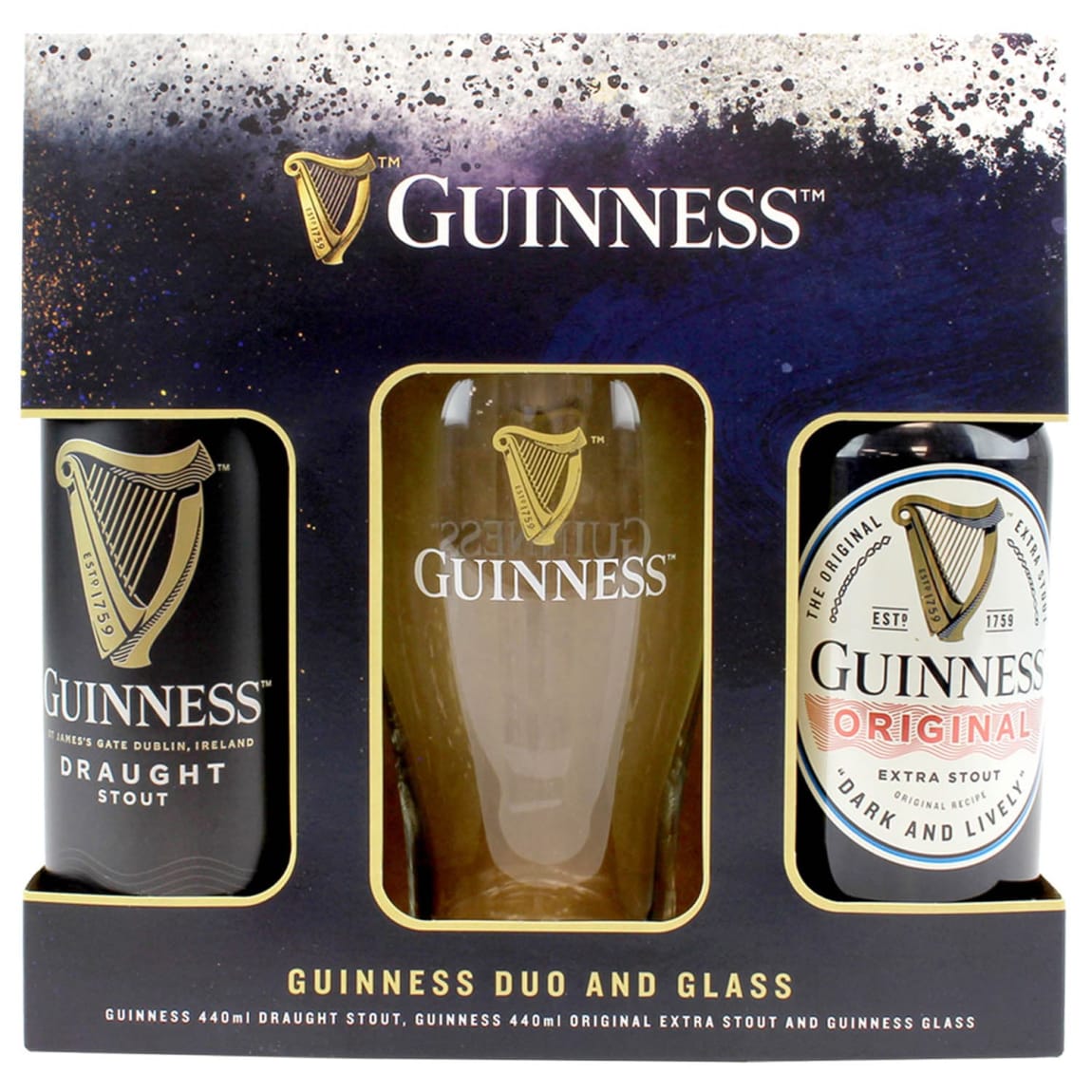 Guinness Duo & Glass Gift Set