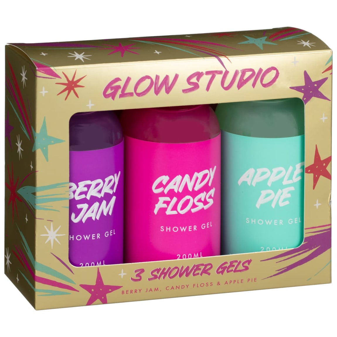 Glow Studio Shower Gels 3pc