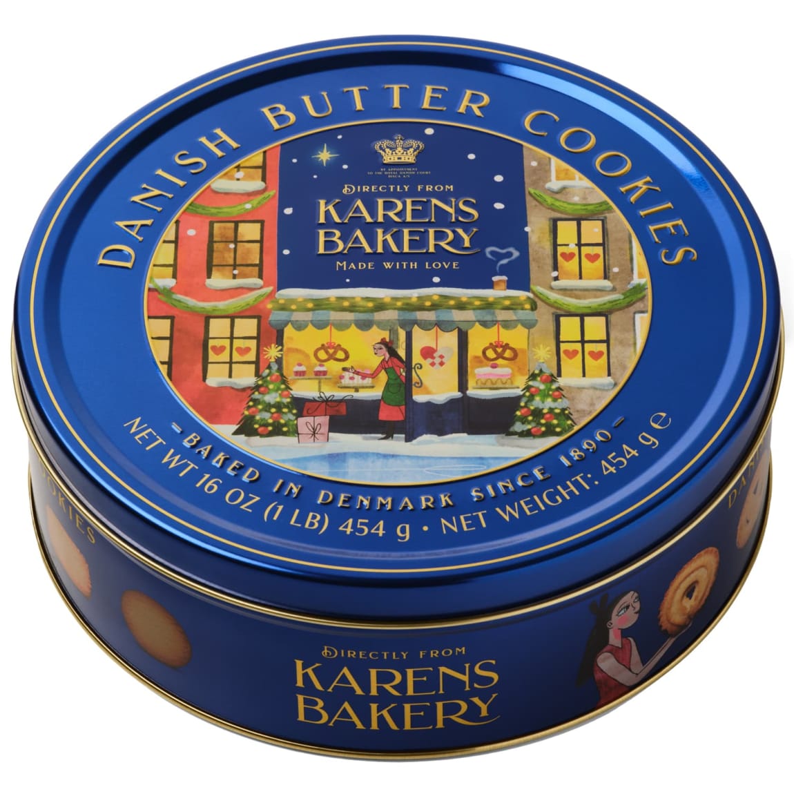 Karens Bakery Danish Butter Cookies 454g