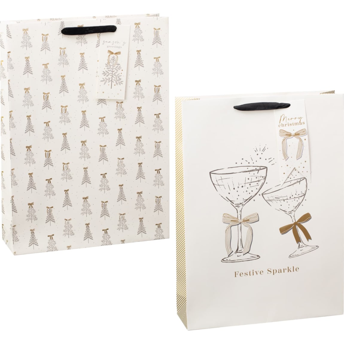 Nordic Glow Christmas Gift Bag - Extra Large - Assorted