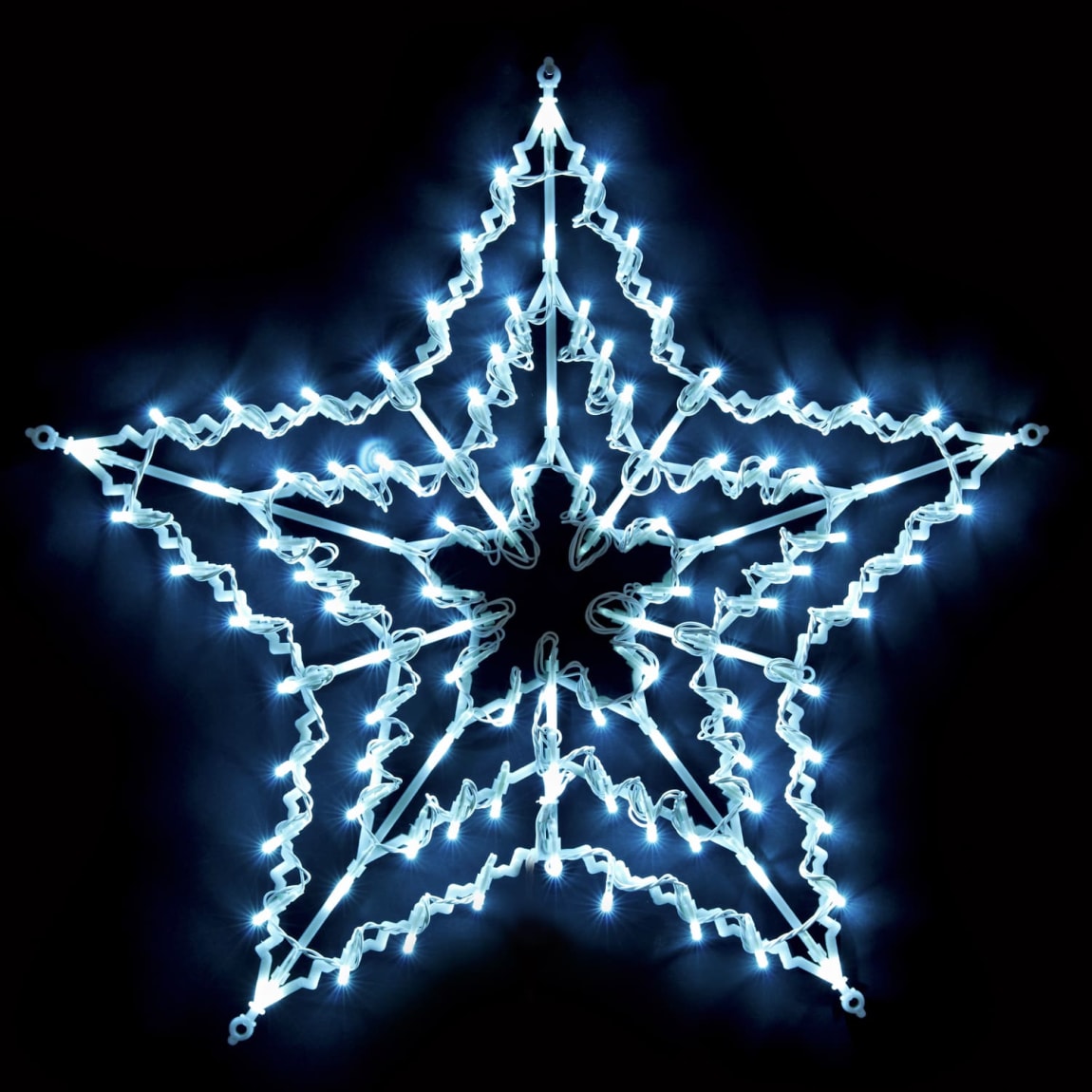Christmas Star Window Light - Cool White