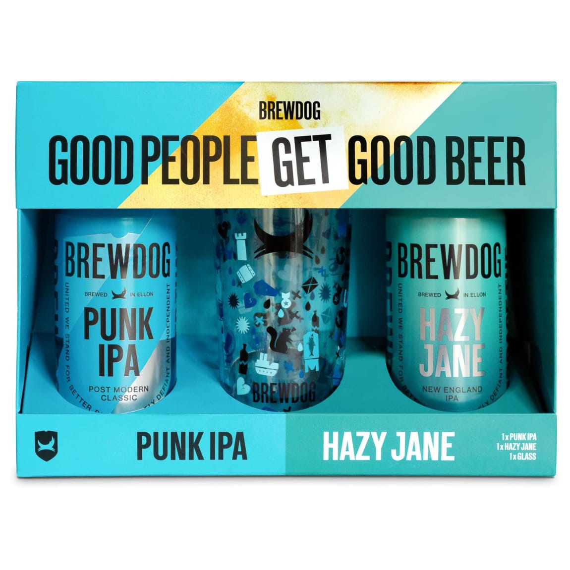 BrewDog Beer & Glass Gift Set