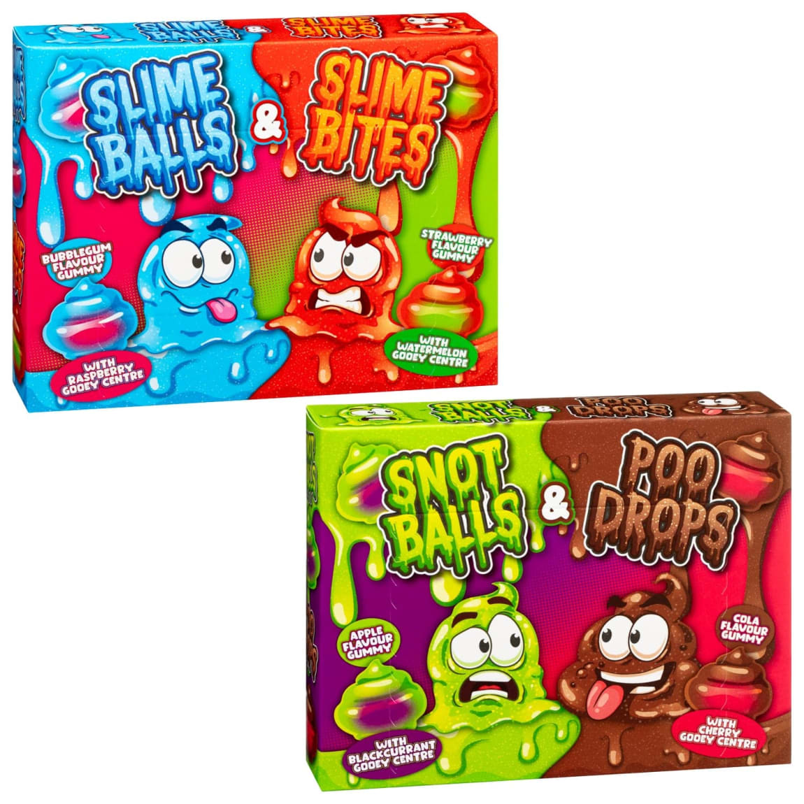 Slime Balls & Slime Bites Gummies 90g