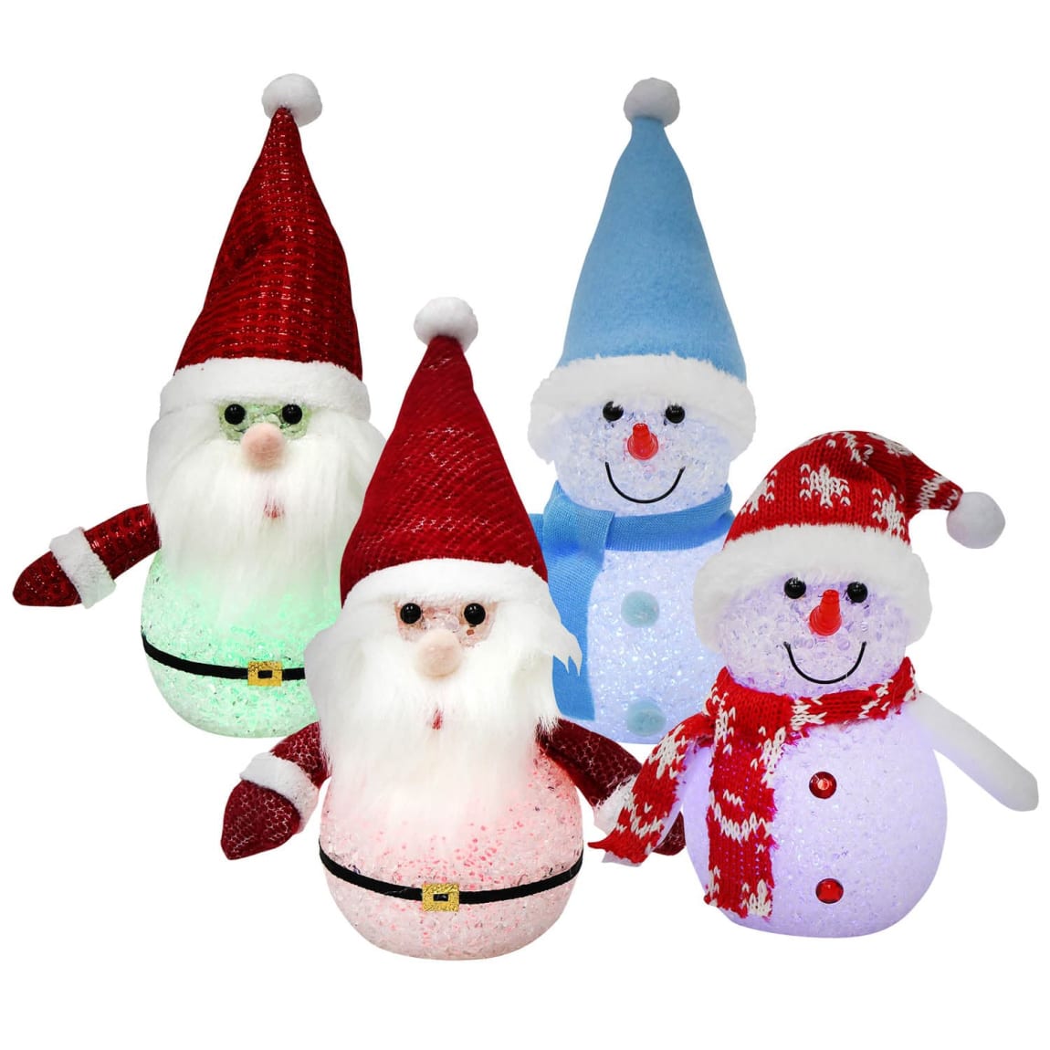 LED Santa & Snowmen Lights 5