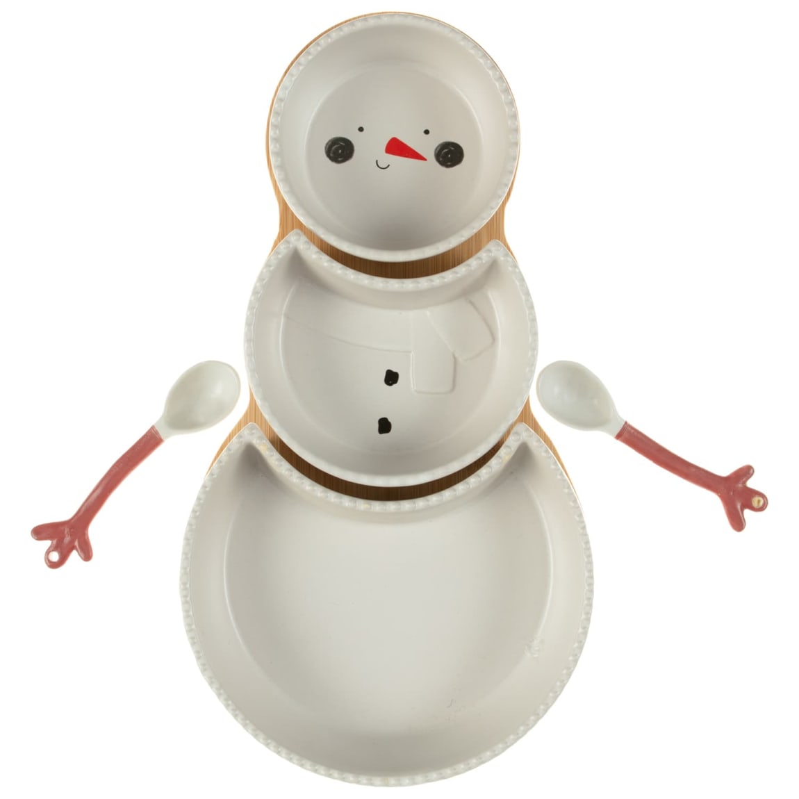 Snowman Serving Set