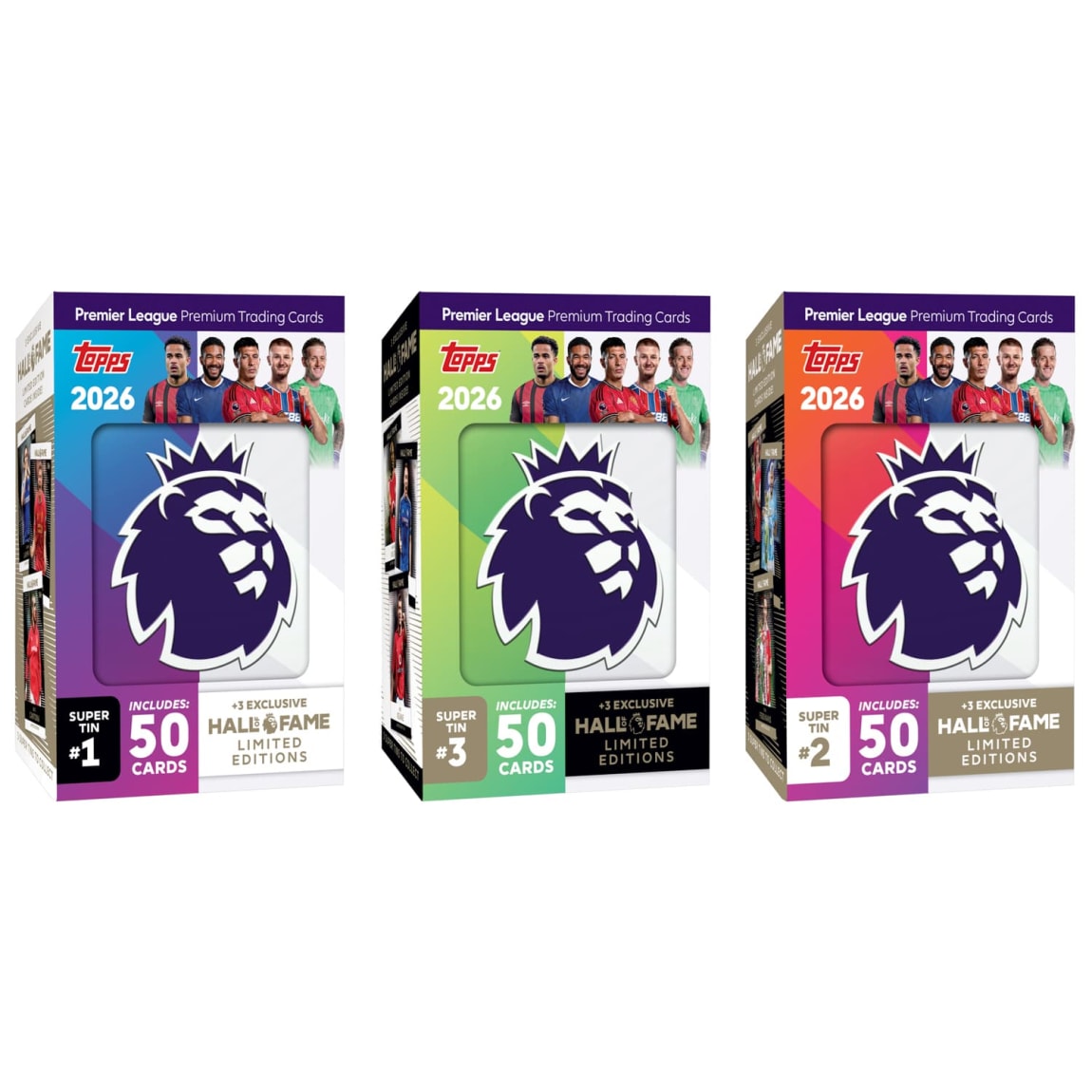 Topps Premier League Debut Edition Trading Cards Super Tin