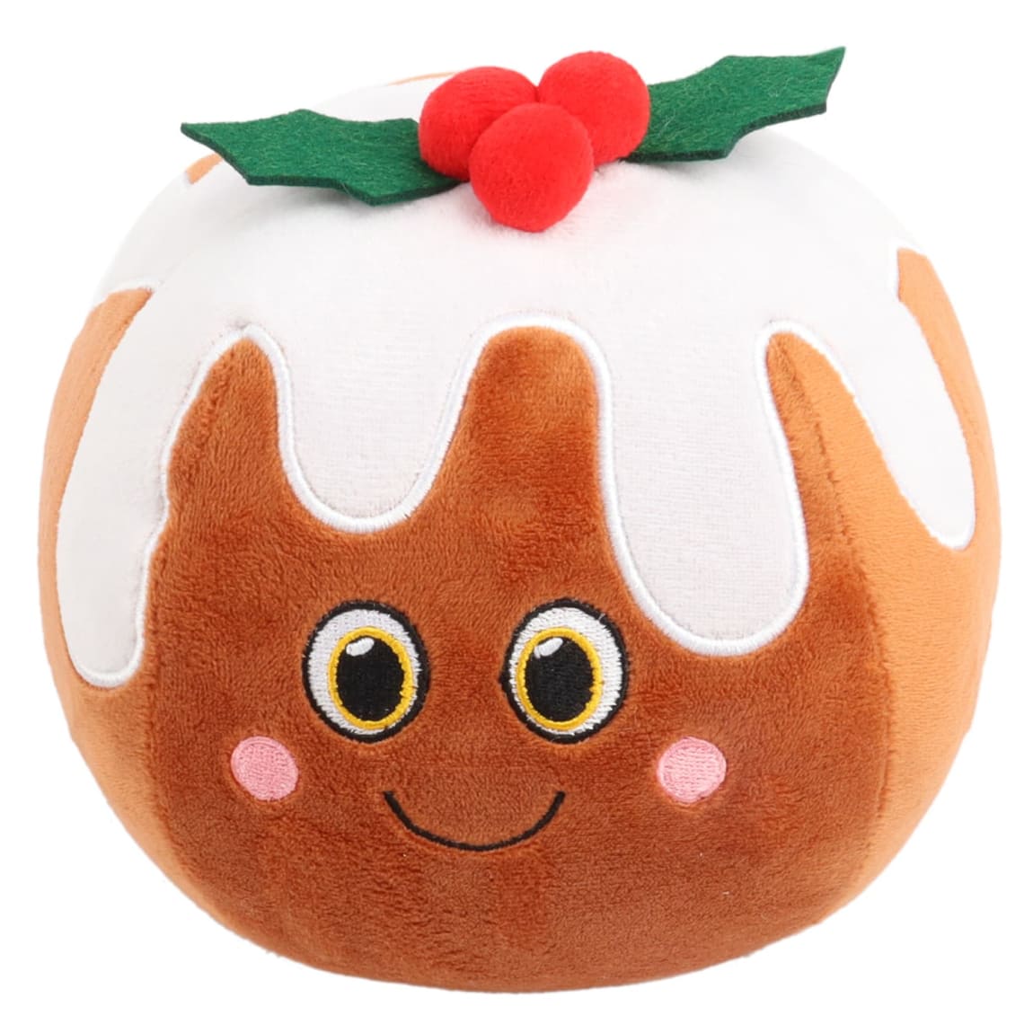 Winter Paws Christmas Cuddle Toy - Christmas Pudding