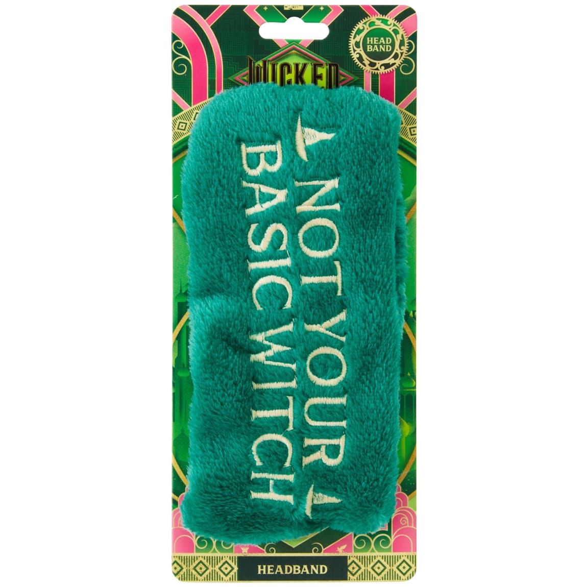 Wicked Slogan Plush Headband - Elphaba
