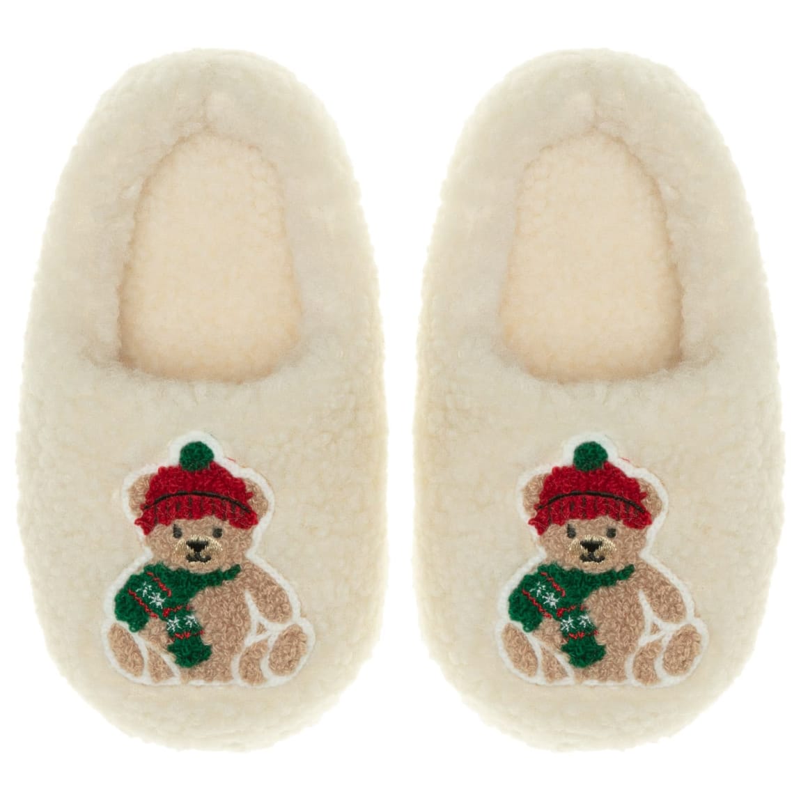 Kids Bear Slippers - Sizes 4-9