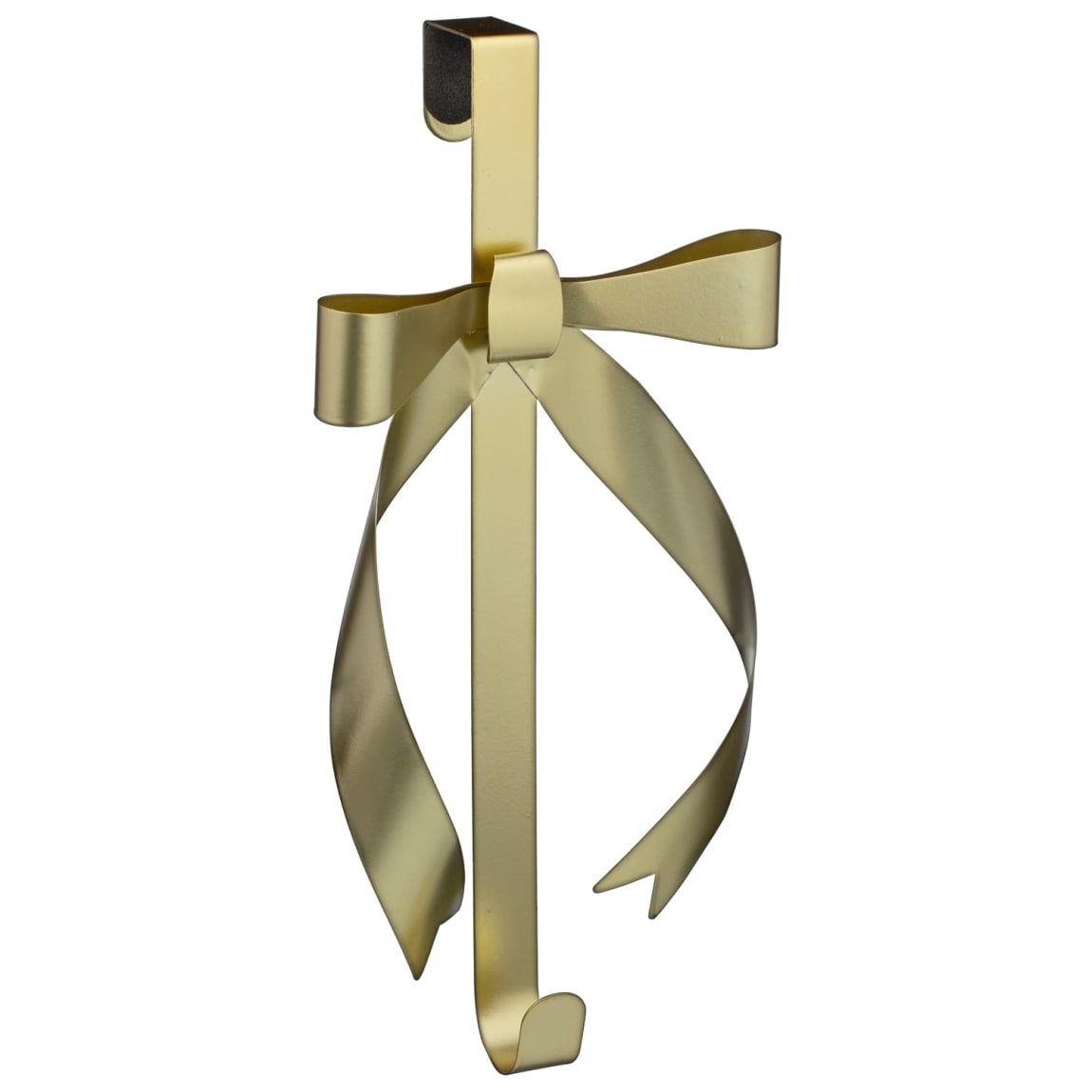Gold Bow Wreath Door Hook