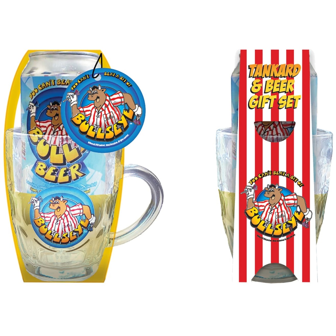Bullseye Bully Beer & Tankard Gift Set
