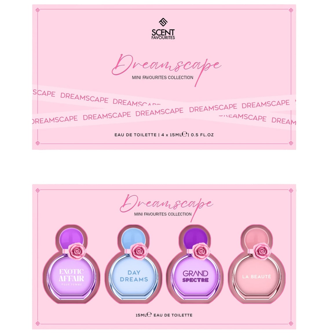 Scent Favourites Dreamscape EDT Mini Gift Set 4pk
