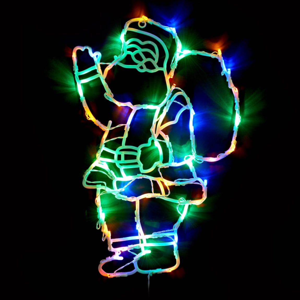 Santa Indoor Silhouette Light - Multicolour