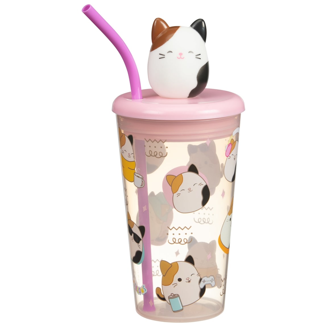 Squishmallows 3D Sipper Cup - Pink