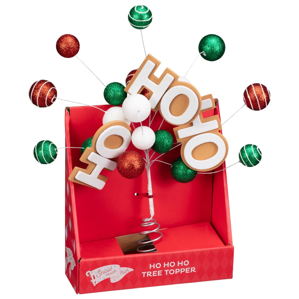 Snow Much Fun 'Ho Ho Ho' Tree Topper