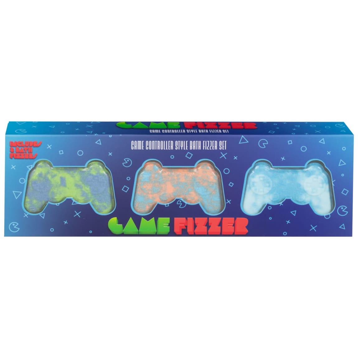 Game Controller Bath Fizzer Set 3pc