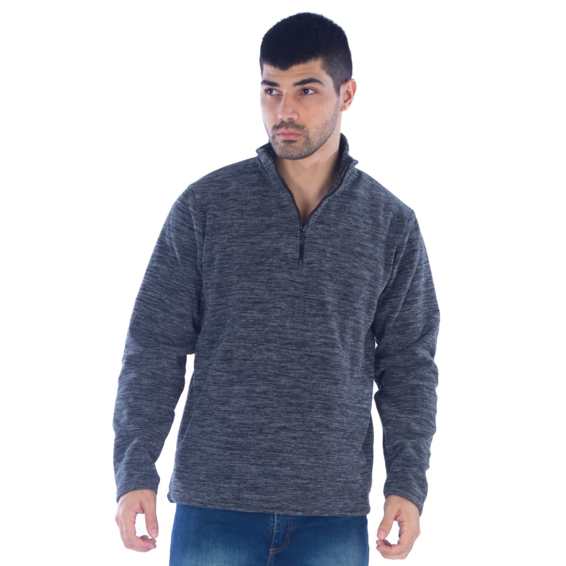 Mens Fleece Top - Grey