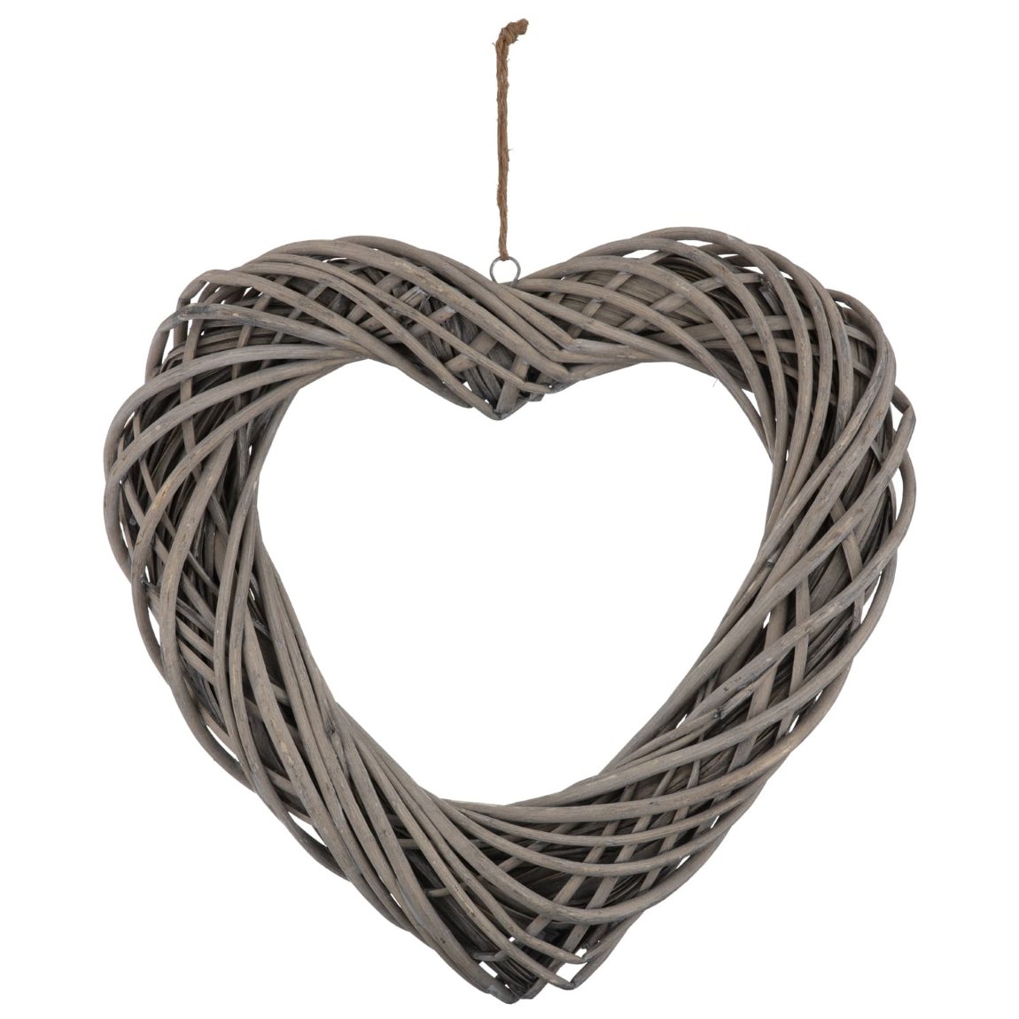 Hanging Wicker Heart