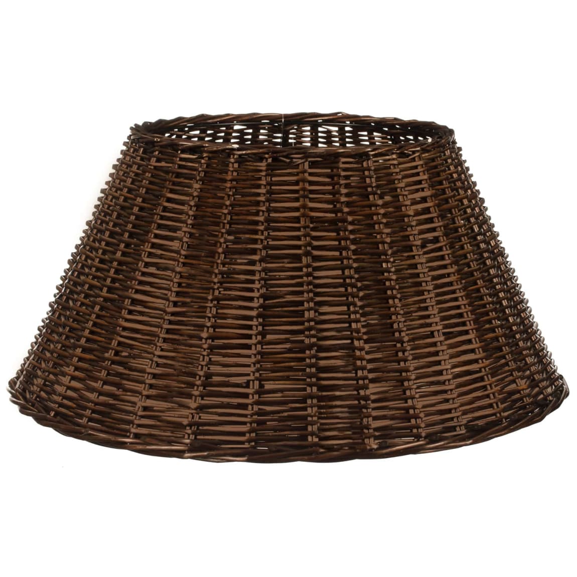 Wicker Christmas Tree Skirt 65cm - Brown