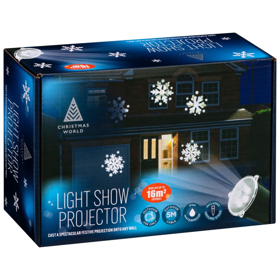 Christmas World Light Show Projector - Snowflakes