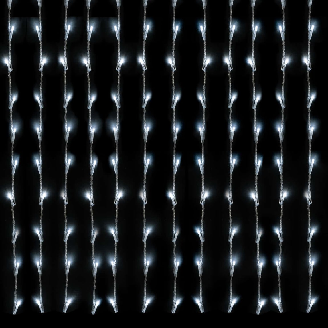 Cascading Waterfall Curtain LED Lights 240pk - Cool White