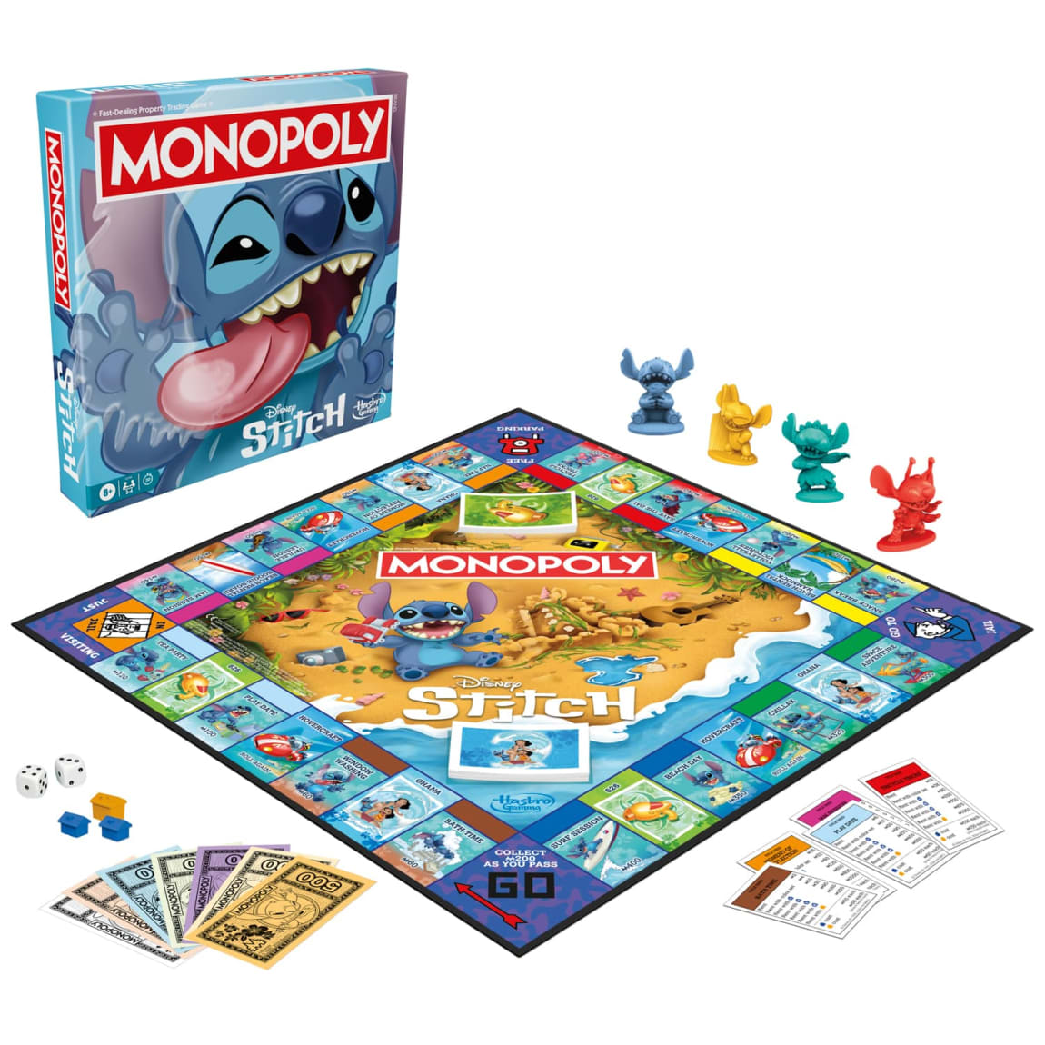 Disney Stitch Monopoly