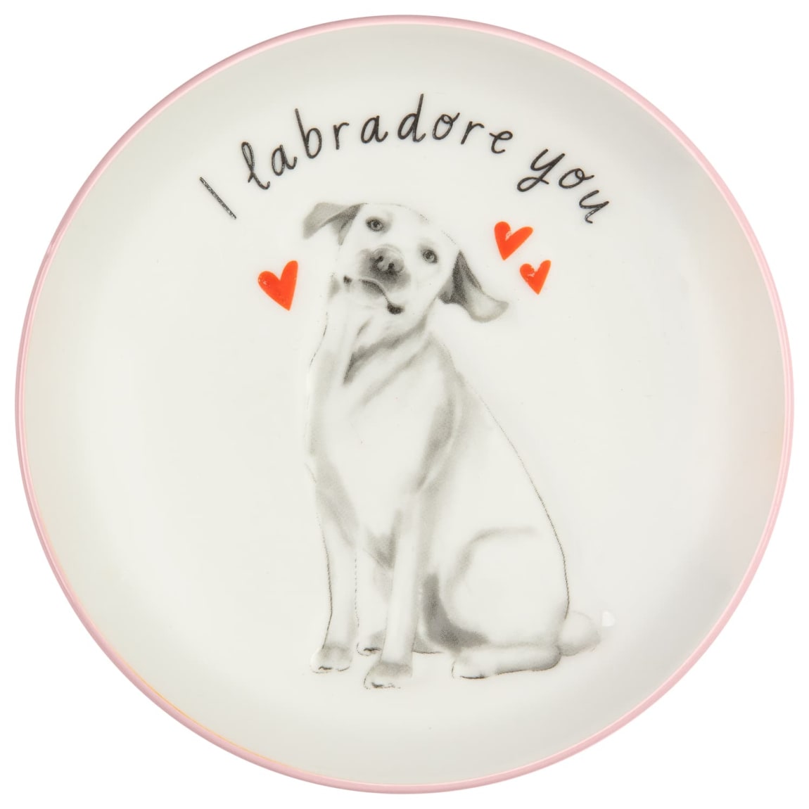 A Tale of Tails Dog Trinket Dish - I Labradore You