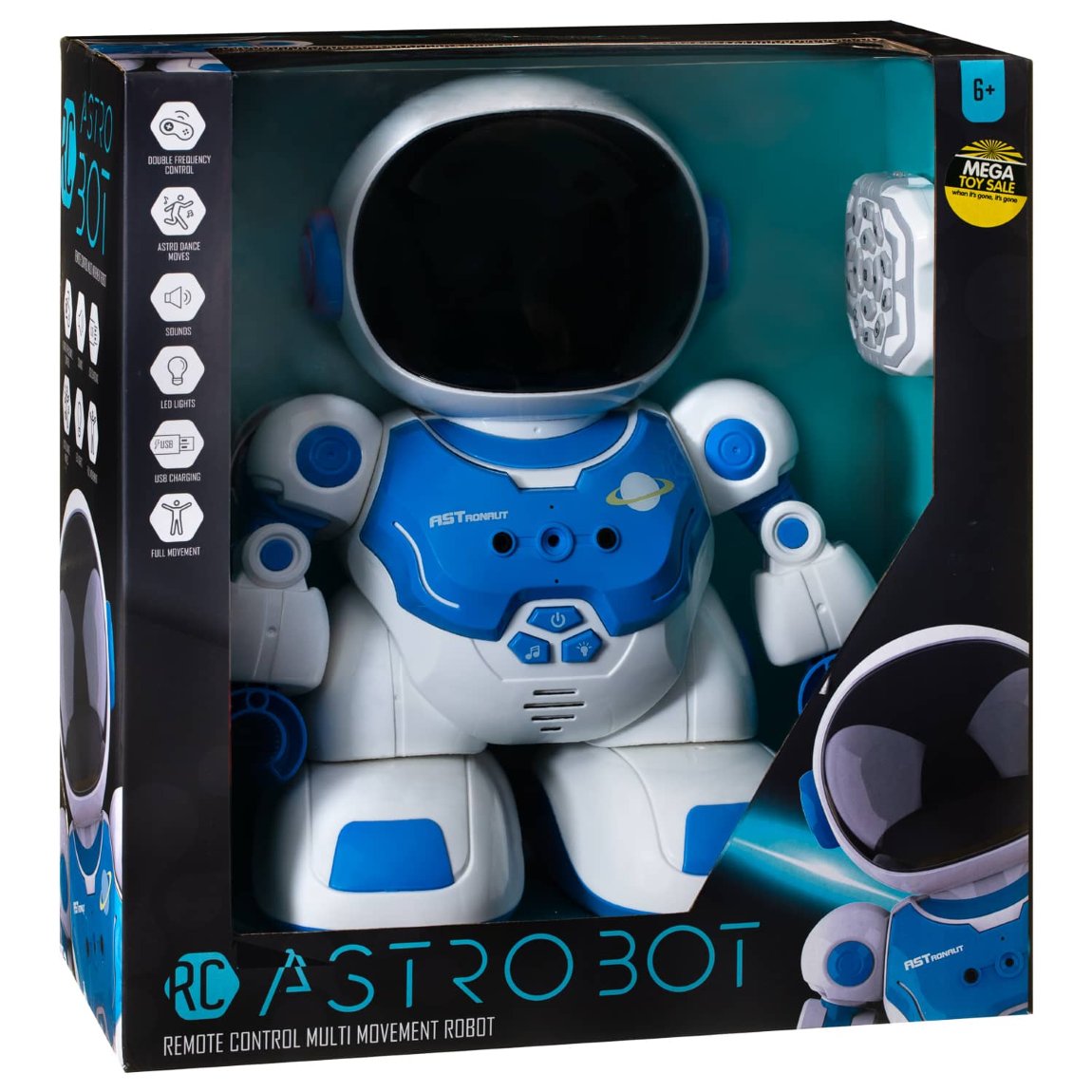 Remote Controlled Astrobot - Blue