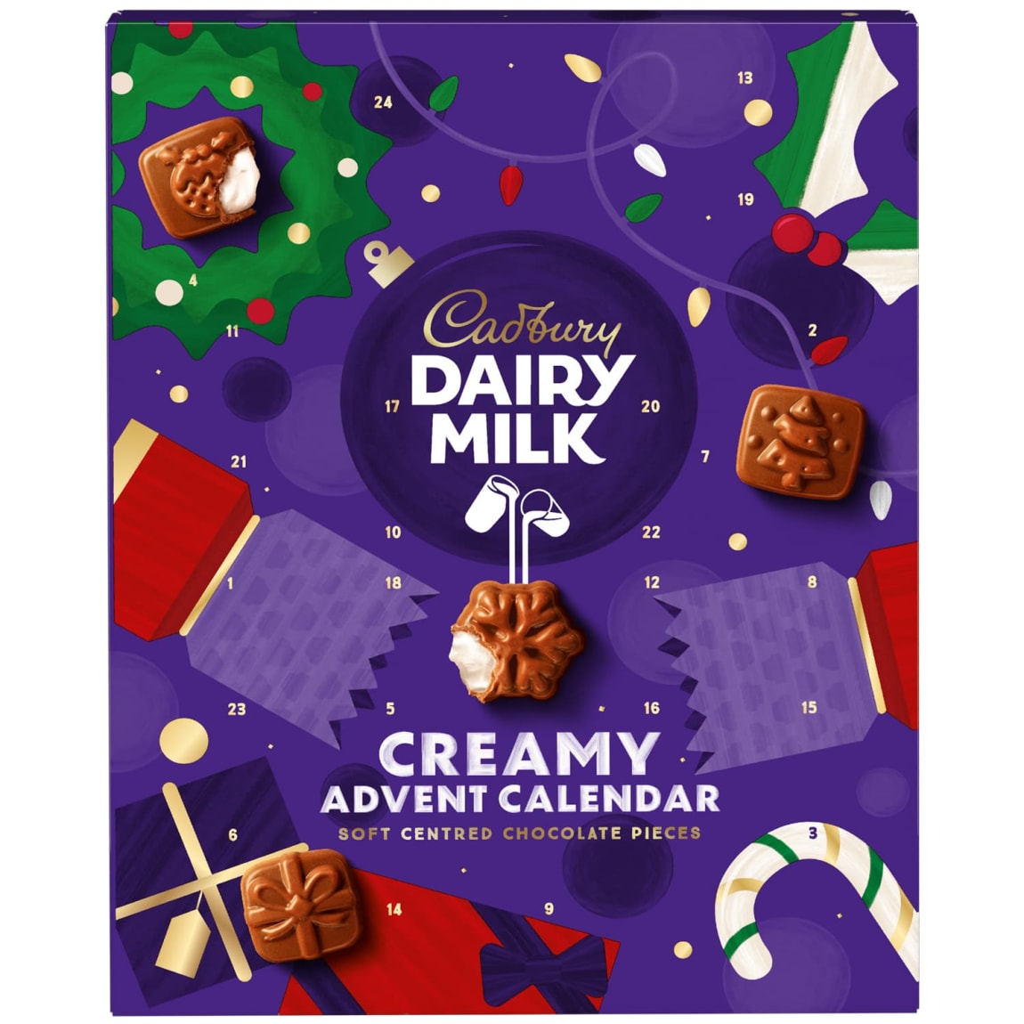 Cadbury Dairy Milk Creamy Advent Calendar 170g