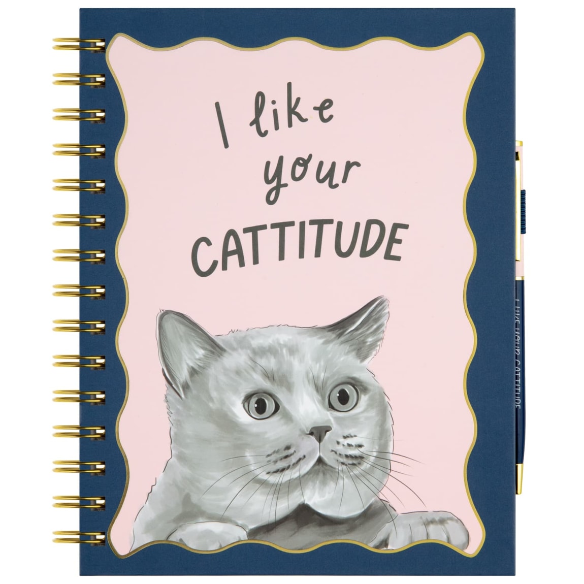A Tale of Tails Cat Notebook - British Shorthair