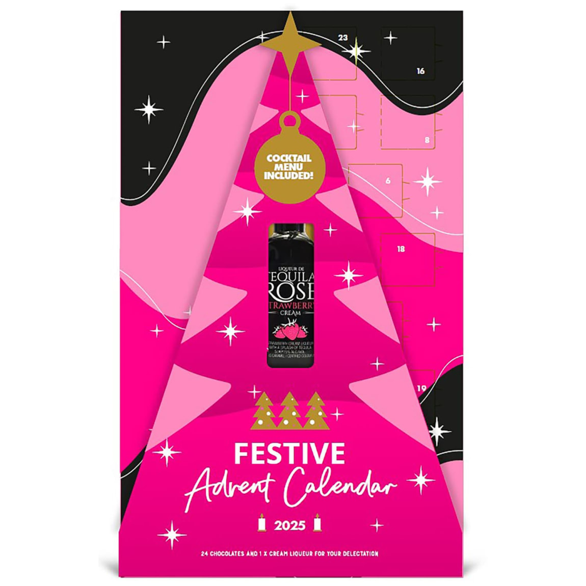 Tequila Rose 5cl & Chocolate Advent Calendar