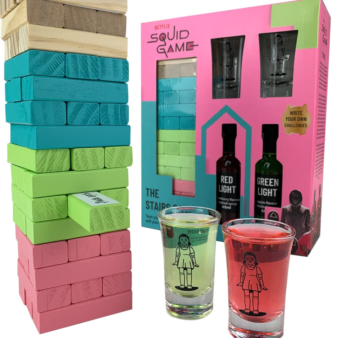 Squid Game Topper Tower Stairs Game