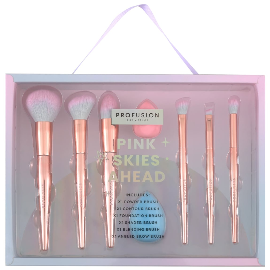 Profusion Pink Skies Brush Set 8pcs
