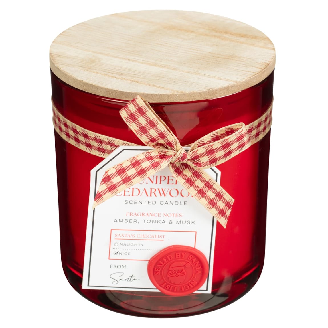 Juniper Cedarwood Scented Candle