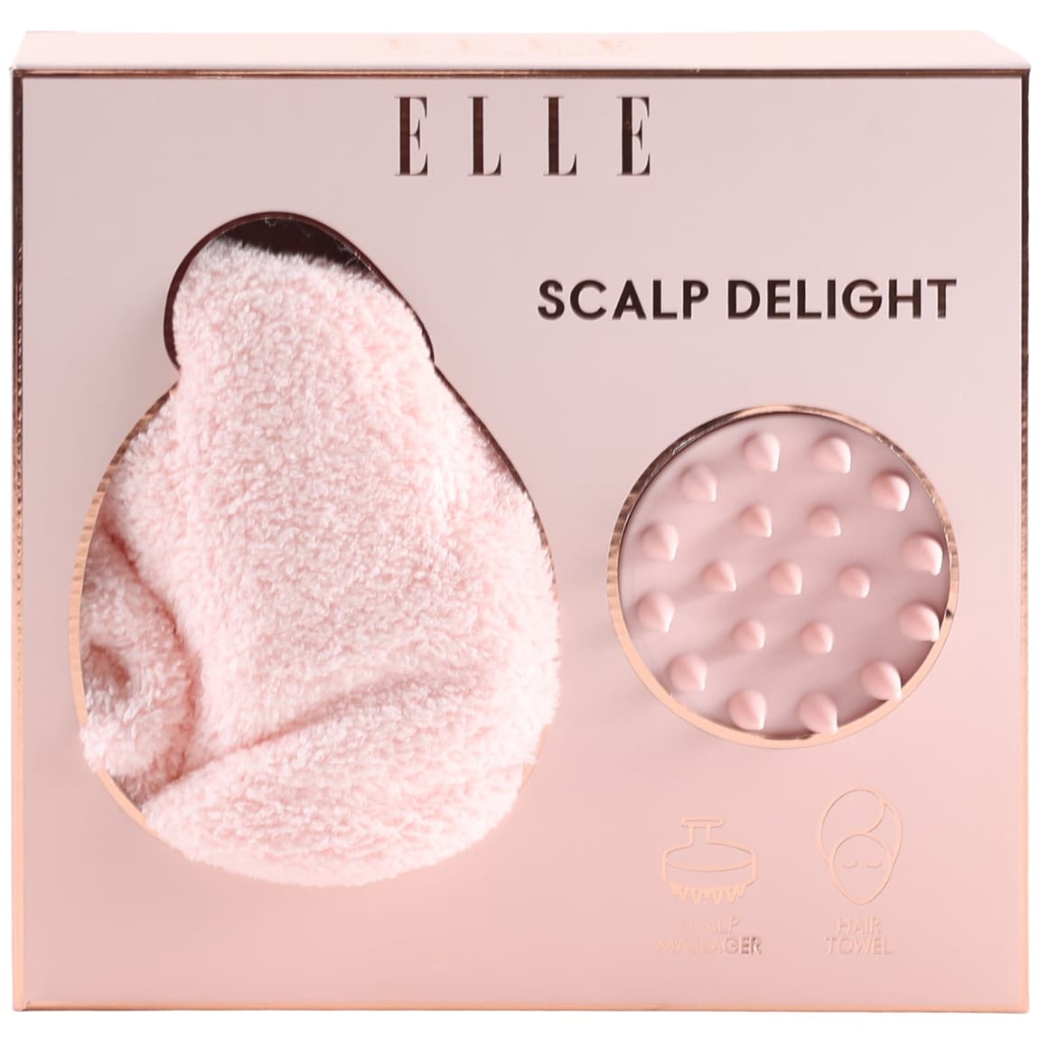 Elle Scalp Delight Gift Set - Pink