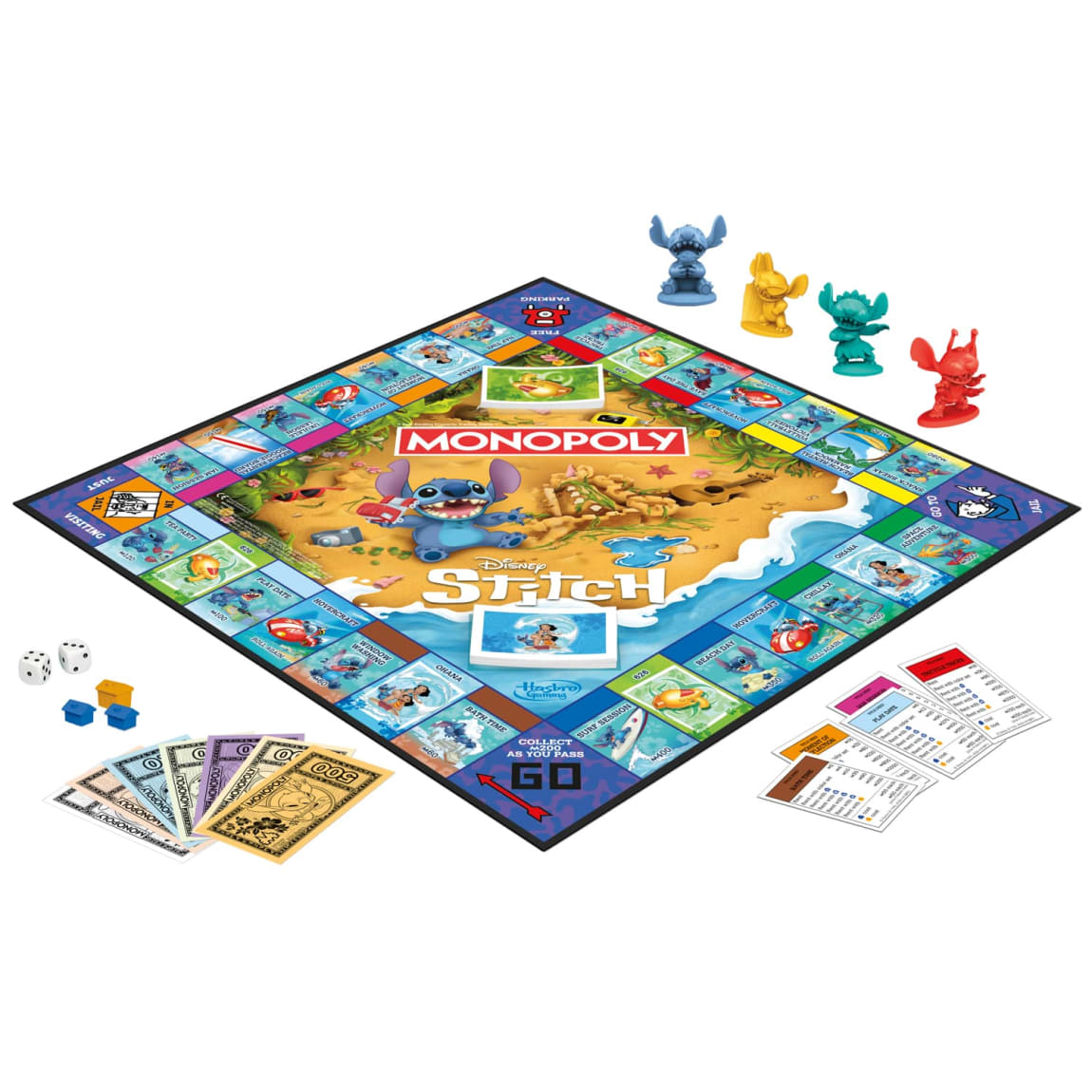Disney Stitch Monopoly