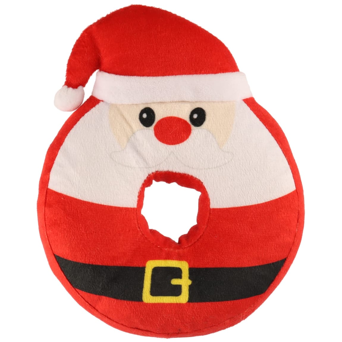 Christmas Donut Pet Toys - Santa