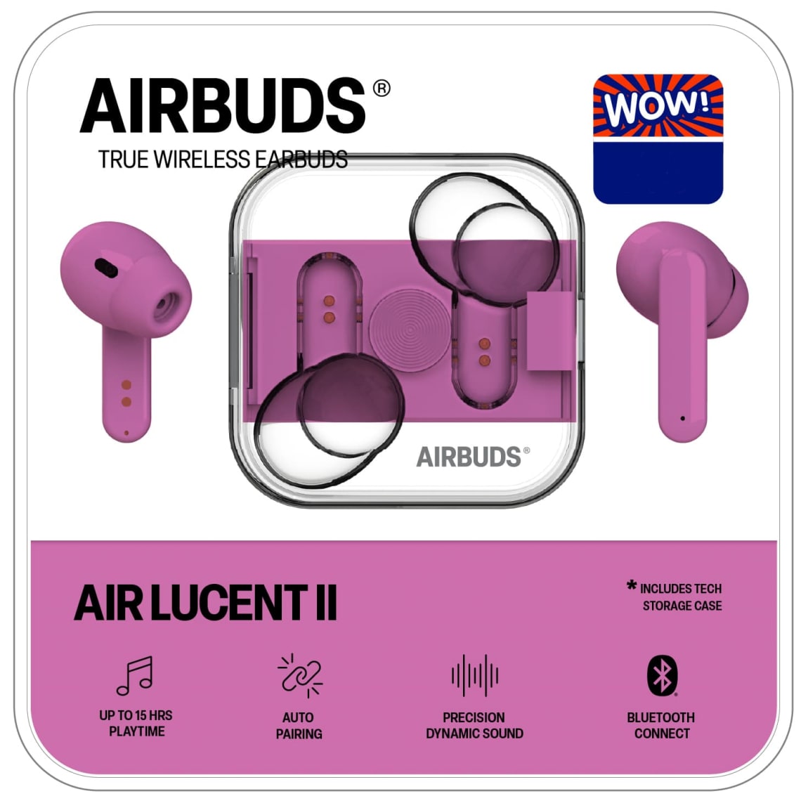 Air Lucent II True Wireless Earbuds - Pink