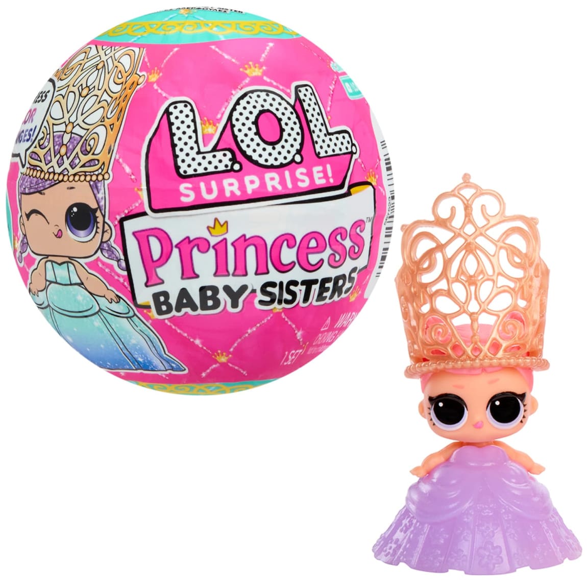 LO.L Surprise! Princess Baby Sisters - Assorted