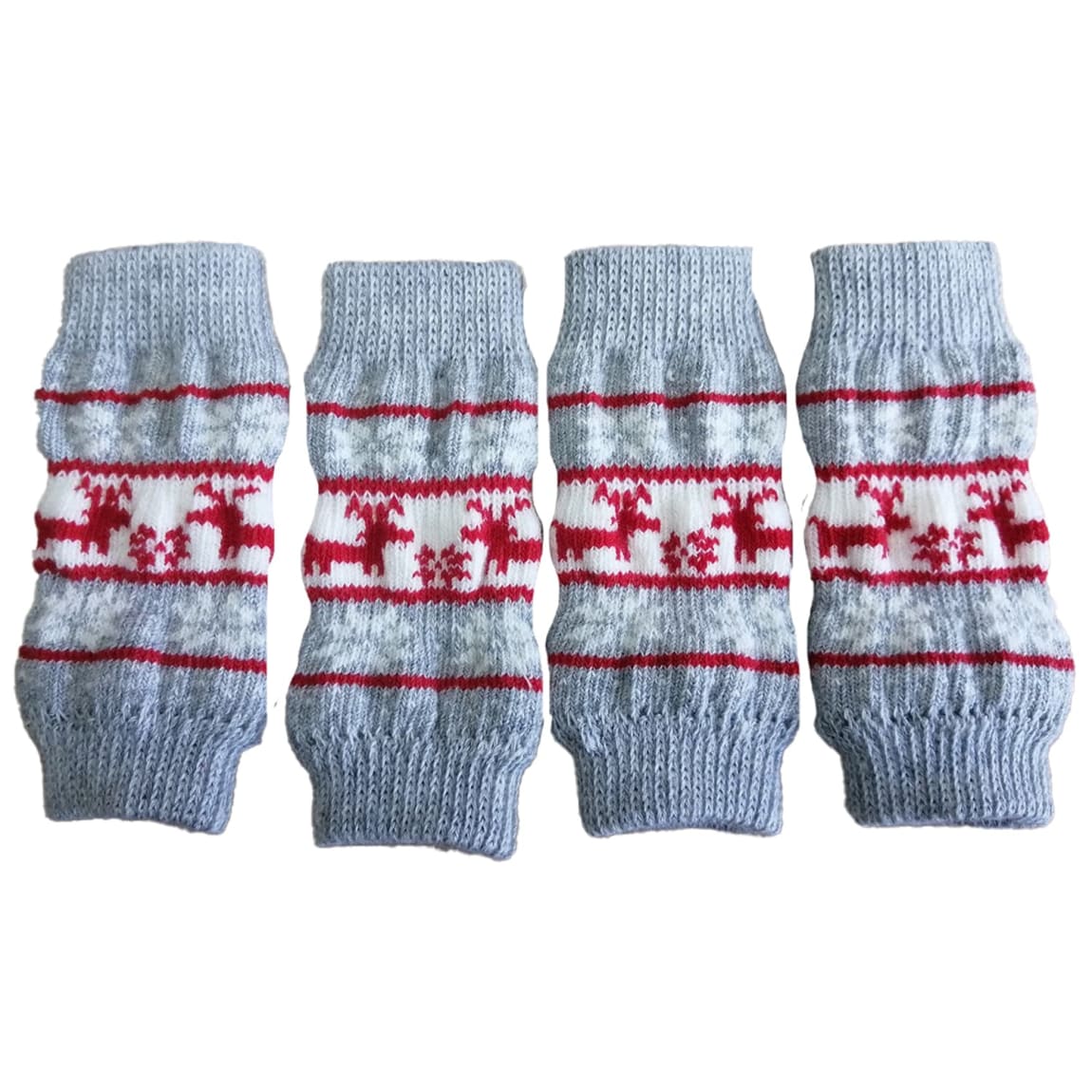 Winter Paws Christmas Leg Warmers 4pk - Reindeer