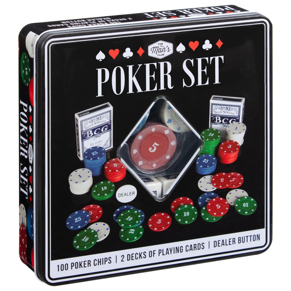 The Man's Club Poker Set