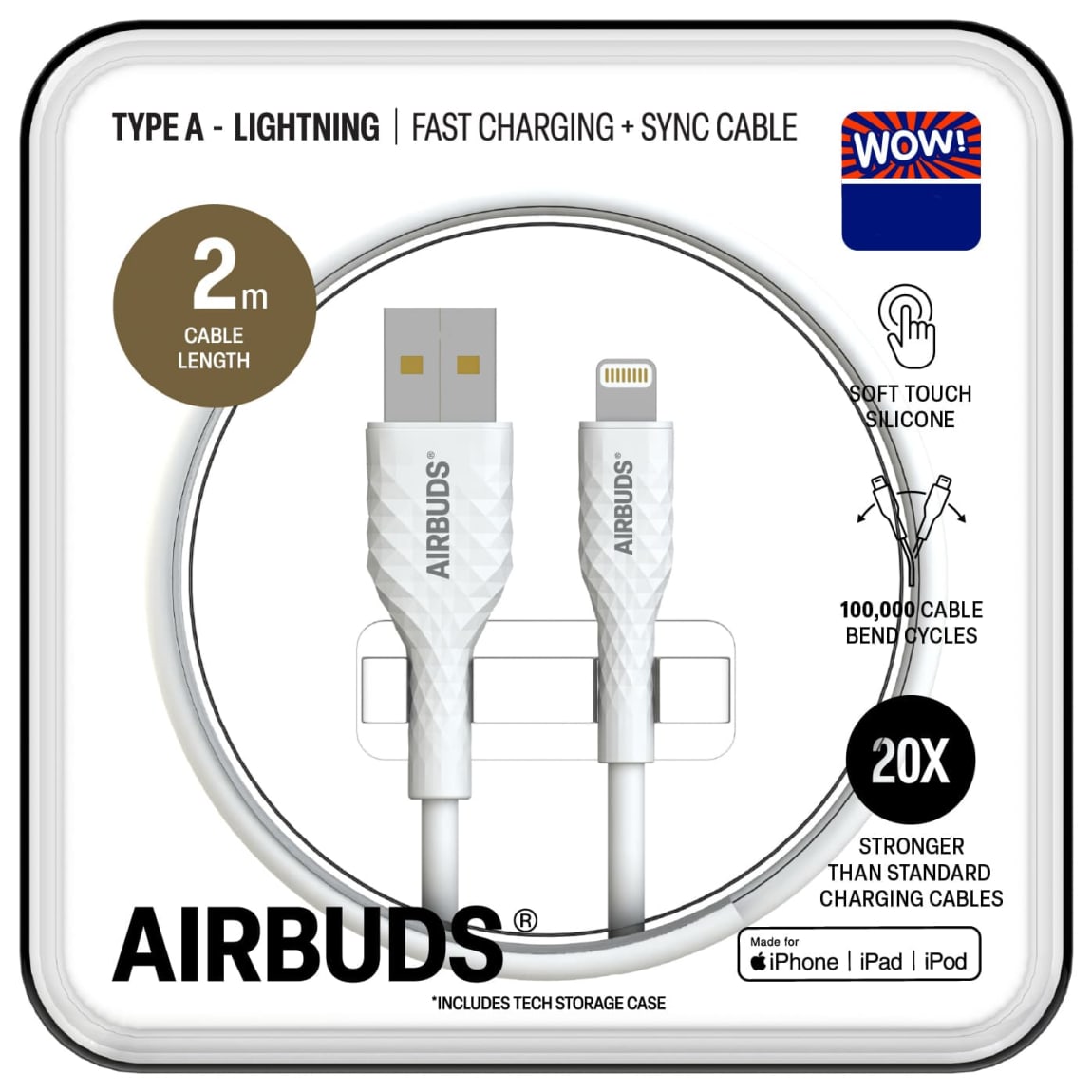 Air Lightning Cable - White