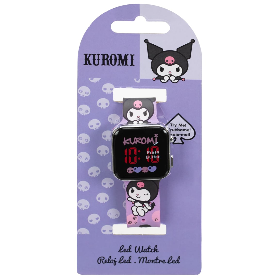 Hello Kitty LED Watch - Kuromi