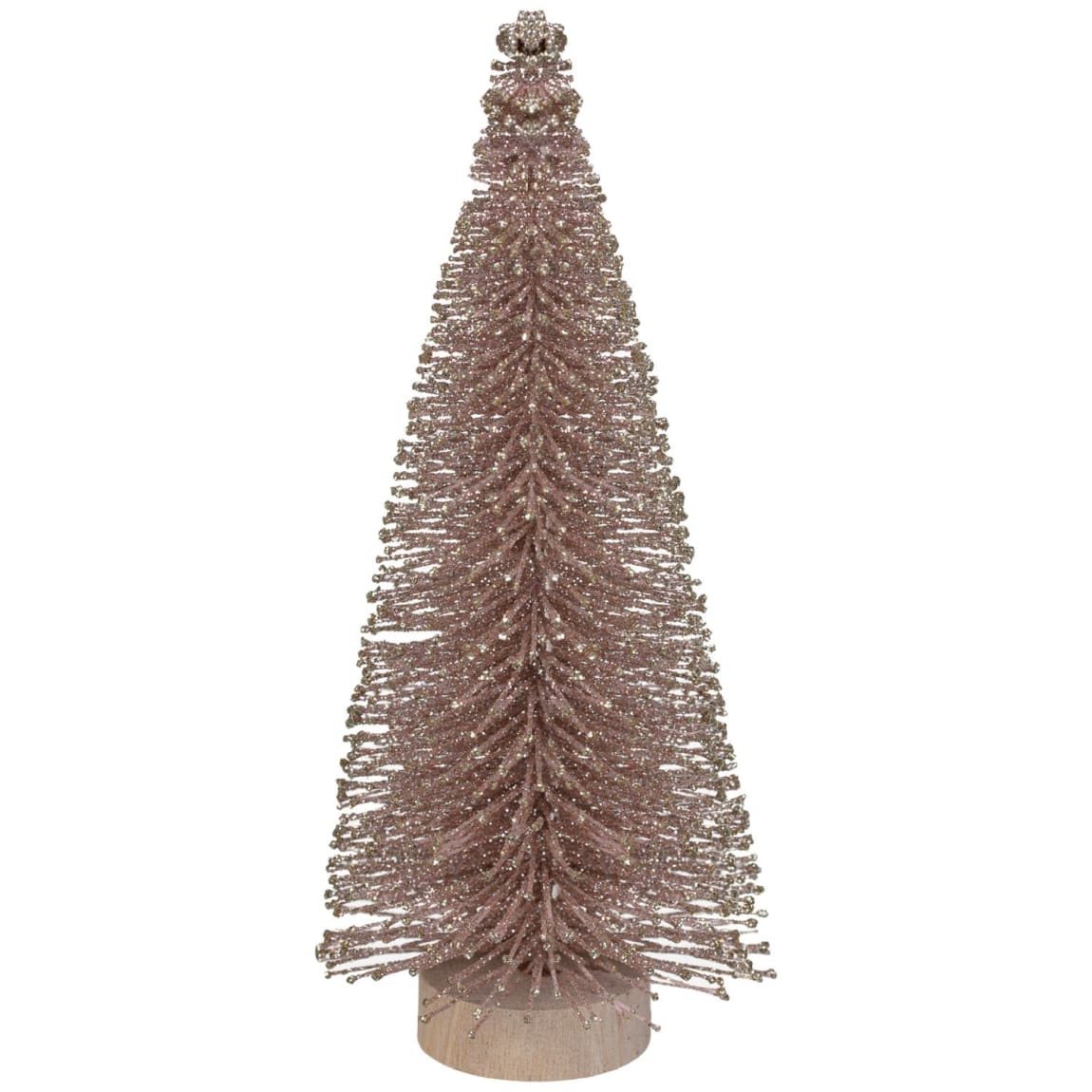 Divine Pine Christmas Tree Ornament - Pink