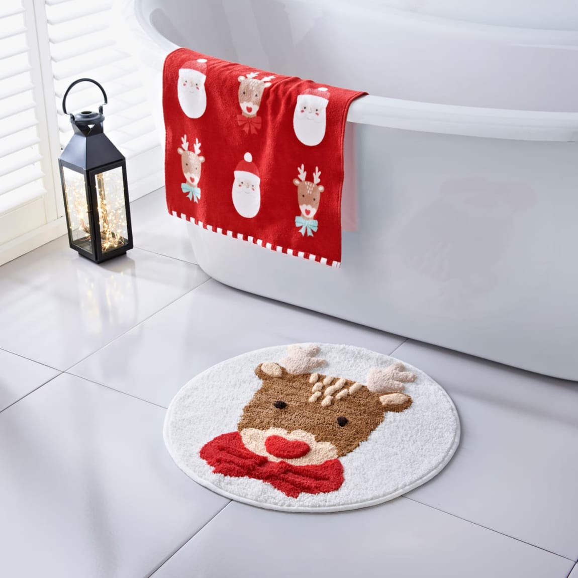 Reindeer Bath Mat