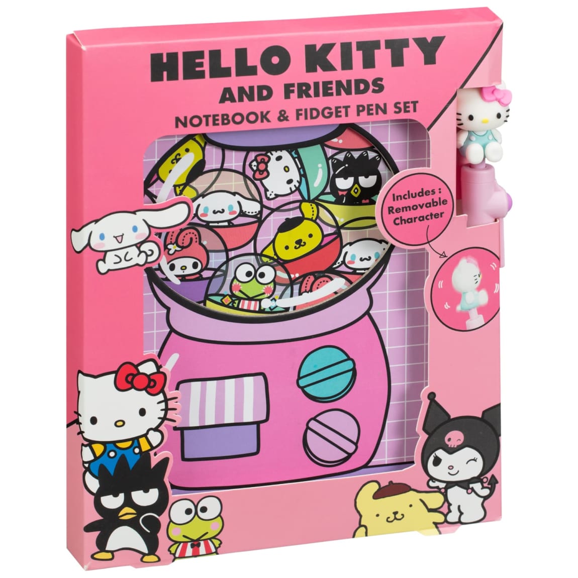 Hello Kitty Notebook & Fidget Pen Set
