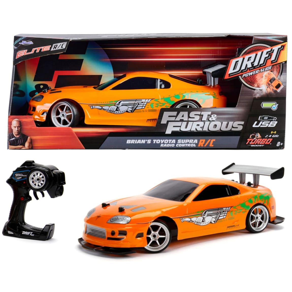 Fast & Furious Brian's Toyota Supra RC Drift Car